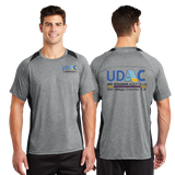 UDAC/Sport Tek Heather Colorblock Contender Tee/ST361/