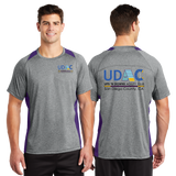 UDAC/Sport Tek Heather Colorblock Contender Tee/ST361/