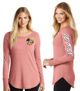 USO23/Women’s Perfect Tri Long Sleeve Tunic Tee/DT132L