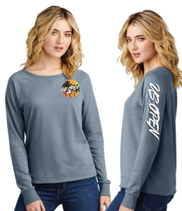 USO23/Women Featherweight French Terry Long Sleeve Crewneck/DT672