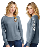 USO23/Women Featherweight French Terry Long Sleeve Crewneck/DT672