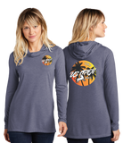 USO23/Sport Tek Women TriBlend Wicking Long Sleeve Hoodie/LST406/