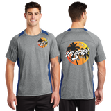 USO23/Sport Tek Heather Colorblock Contender Tee/ST361/