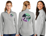 USO24/TriBlend Wicking Lightweight Quarter Zip Pullover/LST407