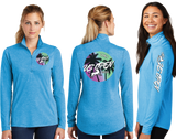 USO24/TriBlend Wicking Lightweight Quarter Zip Pullover/LST407