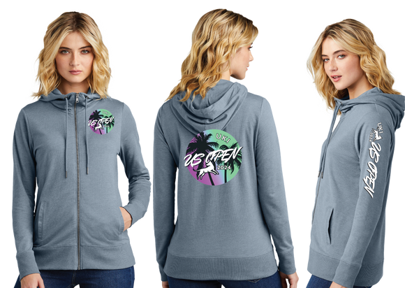 USO24/Women Featherweight French Terry Full Zip Hoodie/DT673