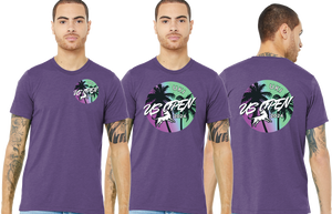 USO24/UniSex Tri Blend T Shirt SOFTEST Cotton Feel on the Market/3413