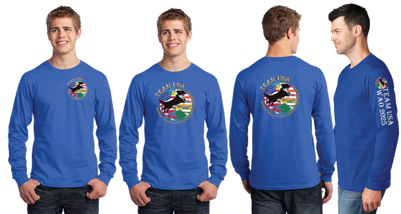 WAO25/Port and Co Long Sleeve Core Cotton Tee/PC54LS
