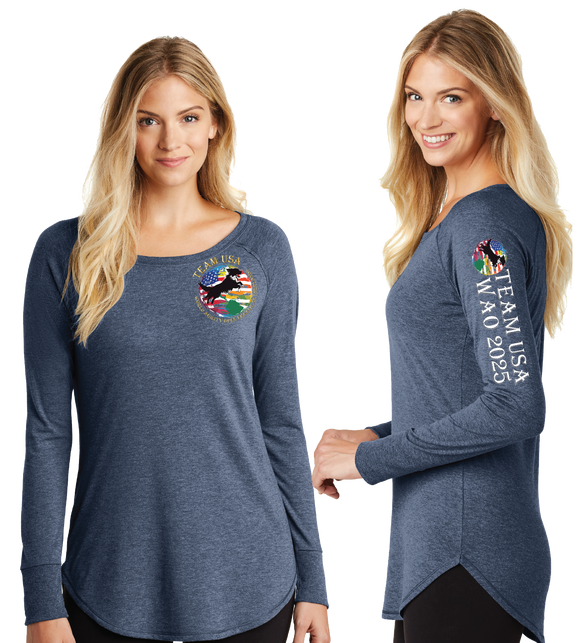 WAO25/Women’s Perfect Tri Long Sleeve Tunic Tee/DT132L