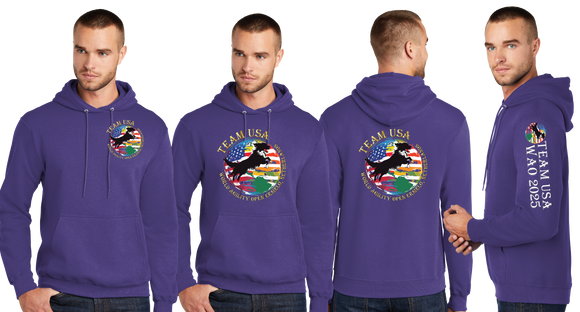 WAO25/Port and Company Core Fleece Pullover Hooded Sweatshirt/PC78H