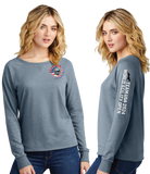 WAOF24/Women Featherweight French Terry Long Sleeve Crewneck/DT672