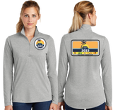 WCC23/TriBlend Wicking Lightweight Quarter Zip Pullover/LST407/