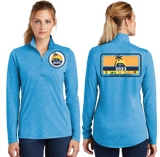 WCC23/TriBlend Wicking Lightweight Quarter Zip Pullover/LST407/