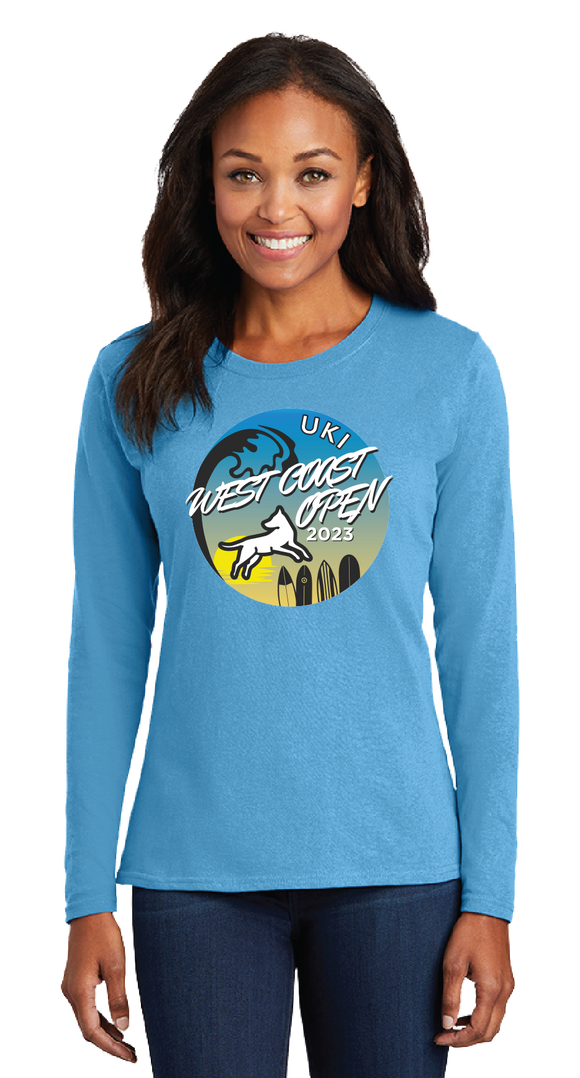 WCO23/Women Long Sleeve Core Cotton Tee/LPC54LS/