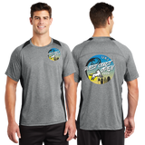 WCO23/Sport Tek Heather Colorblock Contender Tee/ST361/