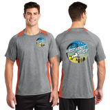 WCO23/Sport Tek Heather Colorblock Contender Tee/ST361/