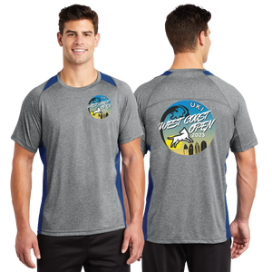 WCO23/Sport Tek Heather Colorblock Contender Tee/ST361/