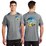 WCO23/Sport Tek Heather Colorblock Contender Tee/ST361/