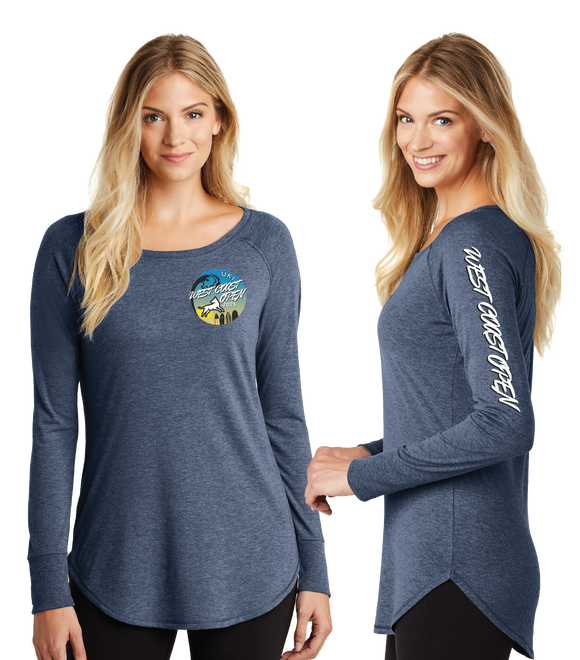 WCO23/Women’s Perfect Tri Long Sleeve Tunic Tee/DT132L