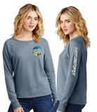 WCO23/Women Featherweight French Terry Long Sleeve Crewneck/DT672