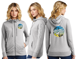 WCO23/Women Featherweight French Terry Full Zip Hoodie/DT673