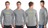 WHIP/Port and Co Long Sleeve Core Cotton Tee/PC54LS