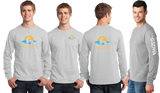 WHIP/Port and Co Long Sleeve Core Cotton Tee/PC54LS