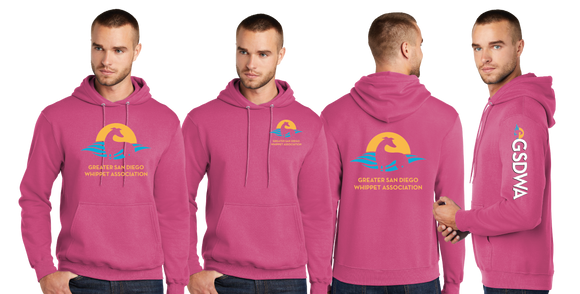 WHIP/Port and Company Core Fleece Pullover Hooded Sweatshirt/PC78H