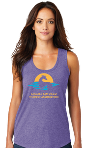 WHIP/Women TriBlend Racerback Tank Top/DM138L