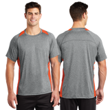 WNW24/Sport Tek Heather Colorblock Contender Tee/ST361/