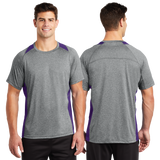 WNW24/Sport Tek Heather Colorblock Contender Tee/ST361/