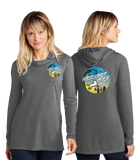 WOC23/Sport Tek Women TriBlend Wicking Long Sleeve Hoodie/LST406/