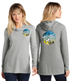 WOC23/Sport Tek Women TriBlend Wicking Long Sleeve Hoodie/LST406/