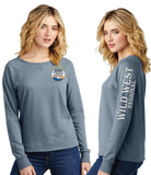 WWR24/Women Featherweight French Terry Long Sleeve Crewneck/DT672
