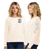 WWR24/Women Featherweight French Terry Long Sleeve Crewneck/DT672