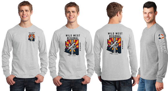 WWR25/Port and Co Long Sleeve Core Cotton Tee/PC54LS