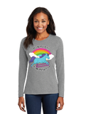 ZUISC/Women Long Sleeve Core Cotton Tee/LPC54LS/