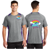 ZUISC/Sport Tek Heather Colorblock Contender Tee/ST361/