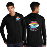 ZUISC/UniSex Sport Tek TriBlend Wicking Long Sleeve Hoodie /ST406/