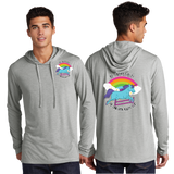 ZUISC/UniSex Sport Tek TriBlend Wicking Long Sleeve Hoodie /ST406/