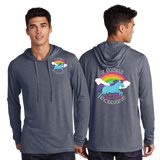 ZUISC/UniSex Sport Tek TriBlend Wicking Long Sleeve Hoodie /ST406/