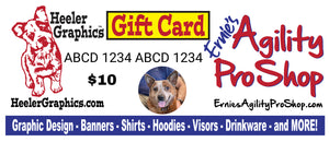 Ernie's Agility ProShop Gift Card