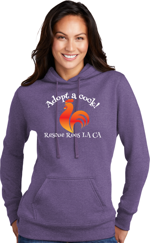 Adopt A Cock - Women's Pull Over Hoodie LPC78H