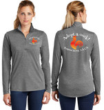 Adopt A Cock Tri-Blend Wicking Lightweight 1/4-Zip Pullover LST407