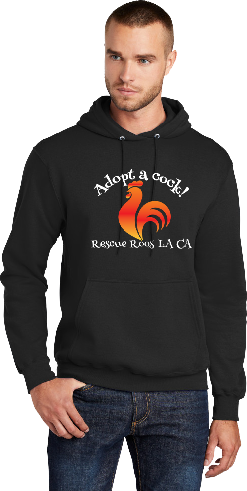 Adopt A Cock PC850H - UniSex Pull Over Hoodie