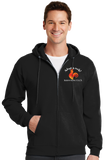 Adopt A Cock UniSex Full Zip Hoodie