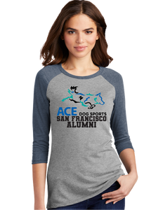 ACEAlumn/Tri Blend Raglan Sleeve/DM136L