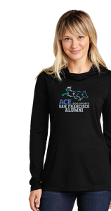 ACEALUM/Sport Tek Women TriBlend Wicking Long Sleeve Hoodie/LST406/
