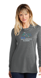 ACEALUM/Sport Tek Women TriBlend Wicking Long Sleeve Hoodie/LST406/