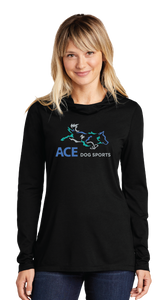 ACE/Sport Tek Women TriBlend Wicking Long Sleeve Hoodie/LST406/